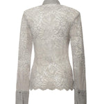 Camicia floreale in rete<BR/> 115704 039 ROTATE 