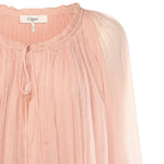 Mini abito con mantella in mussola di seta CH26SRO02001 6L6 CHLOÉ 