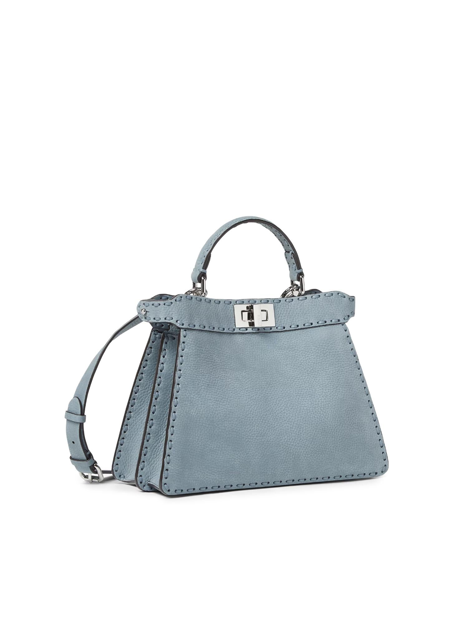 Borsa Peekaboo ISeeU Small in nabuk 8BN327 AVQQF1USY FENDI 