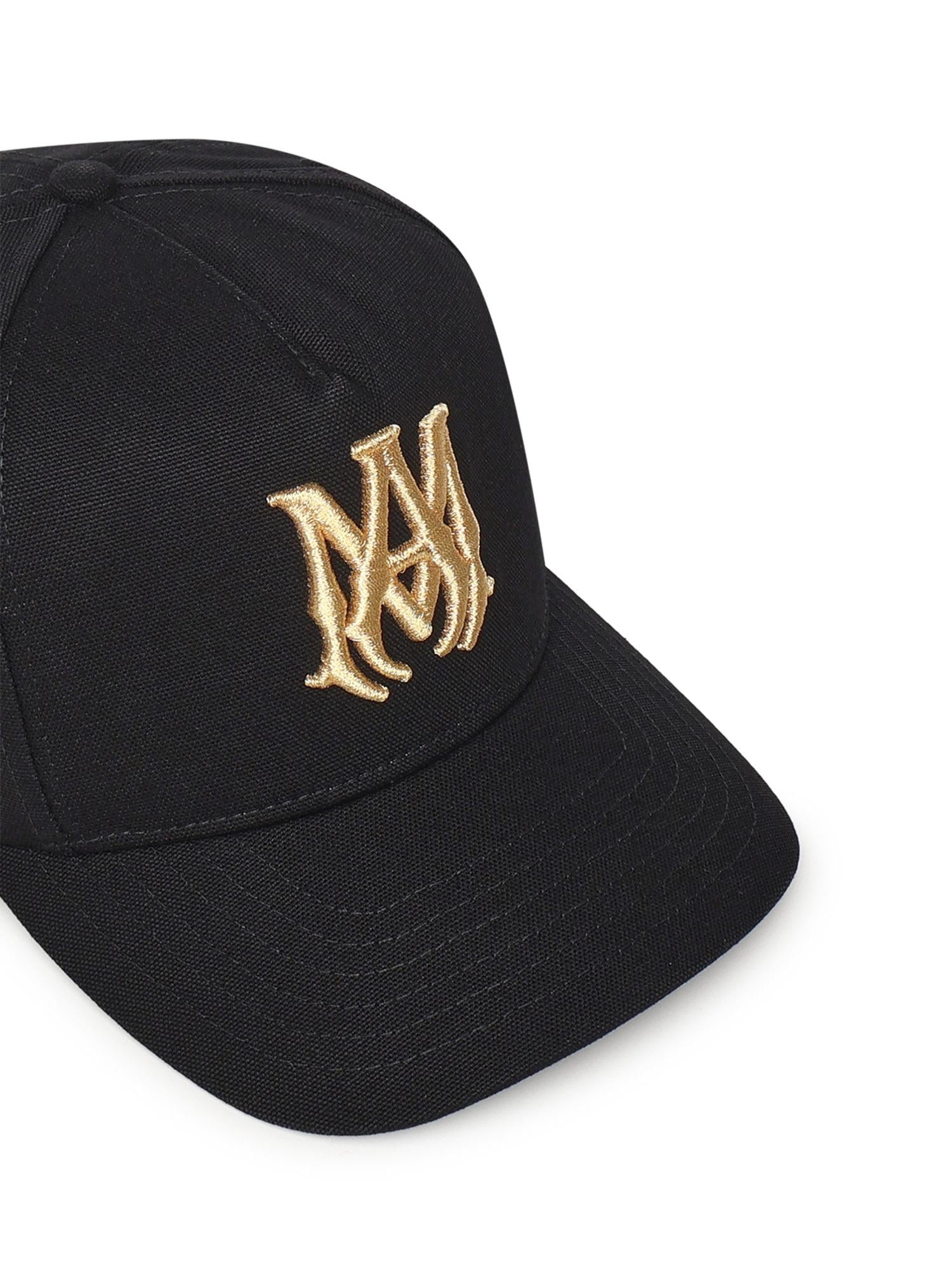Cappello MA in tela AMHACP1067 001NERO AMIRI 