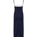 Abito midi in jersey stretch MF6436 122RF0008 MIU MIU 