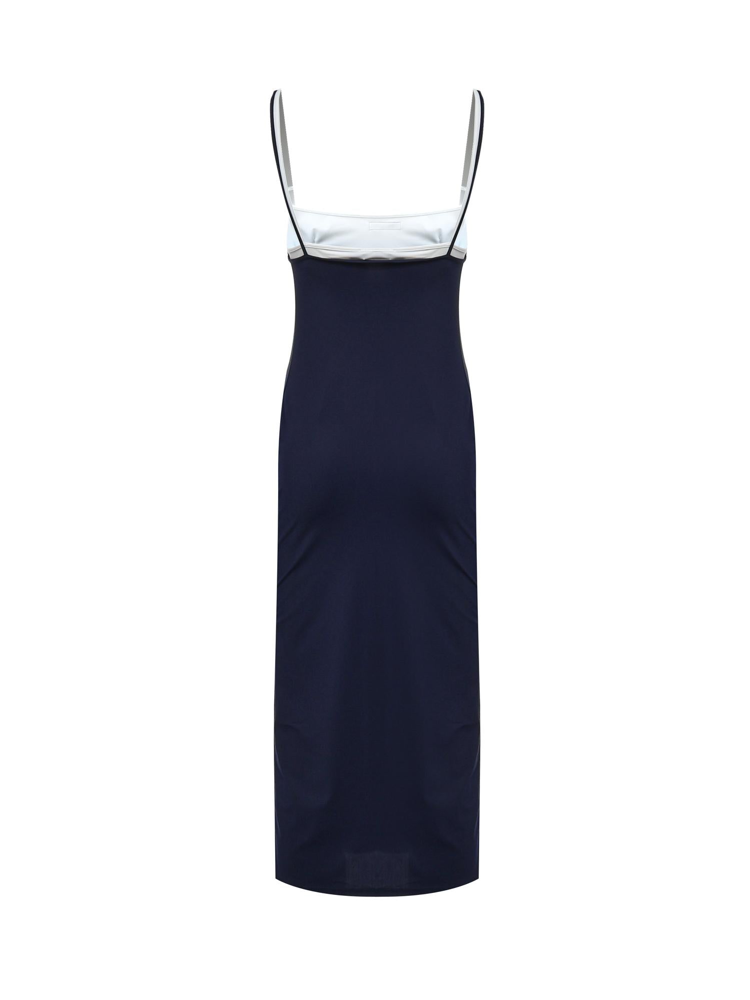 Abito midi in jersey stretch MF6436 122RF0008 MIU MIU 
