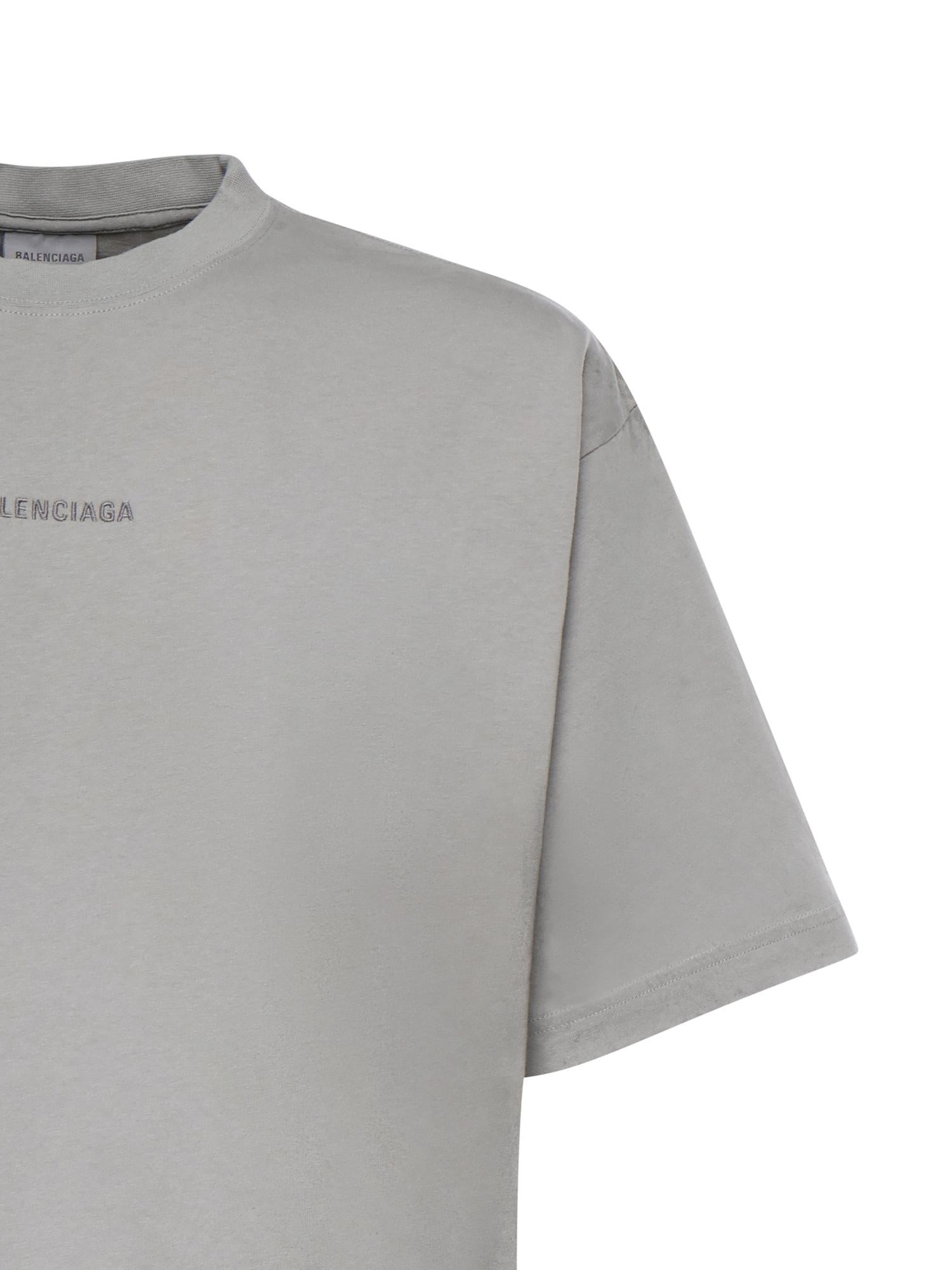 T-shirt Balenciaga Back in jersey dry 764235 TTVF99243 BALENCIAGA 