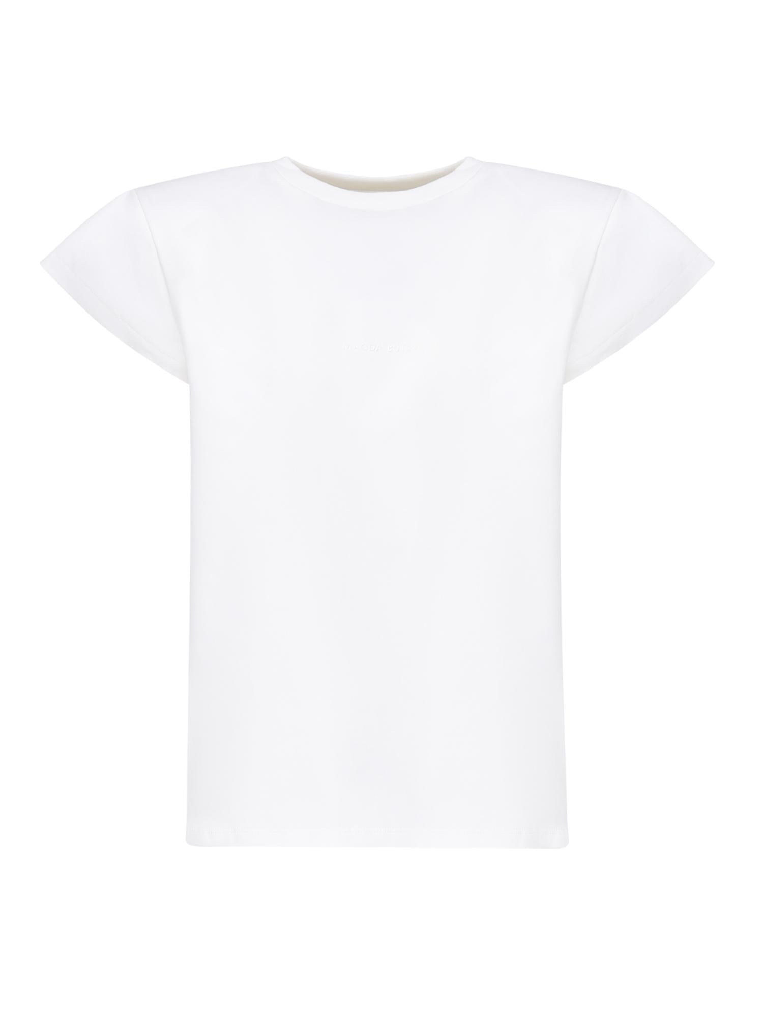 T-shirt con spalle imbottite<BR/> 1667202007344  MAGDA BUTRYM 