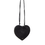 Borsa a tracolla Le Cœur in pelle e suede AA1P003CA577 999 ALAIA 