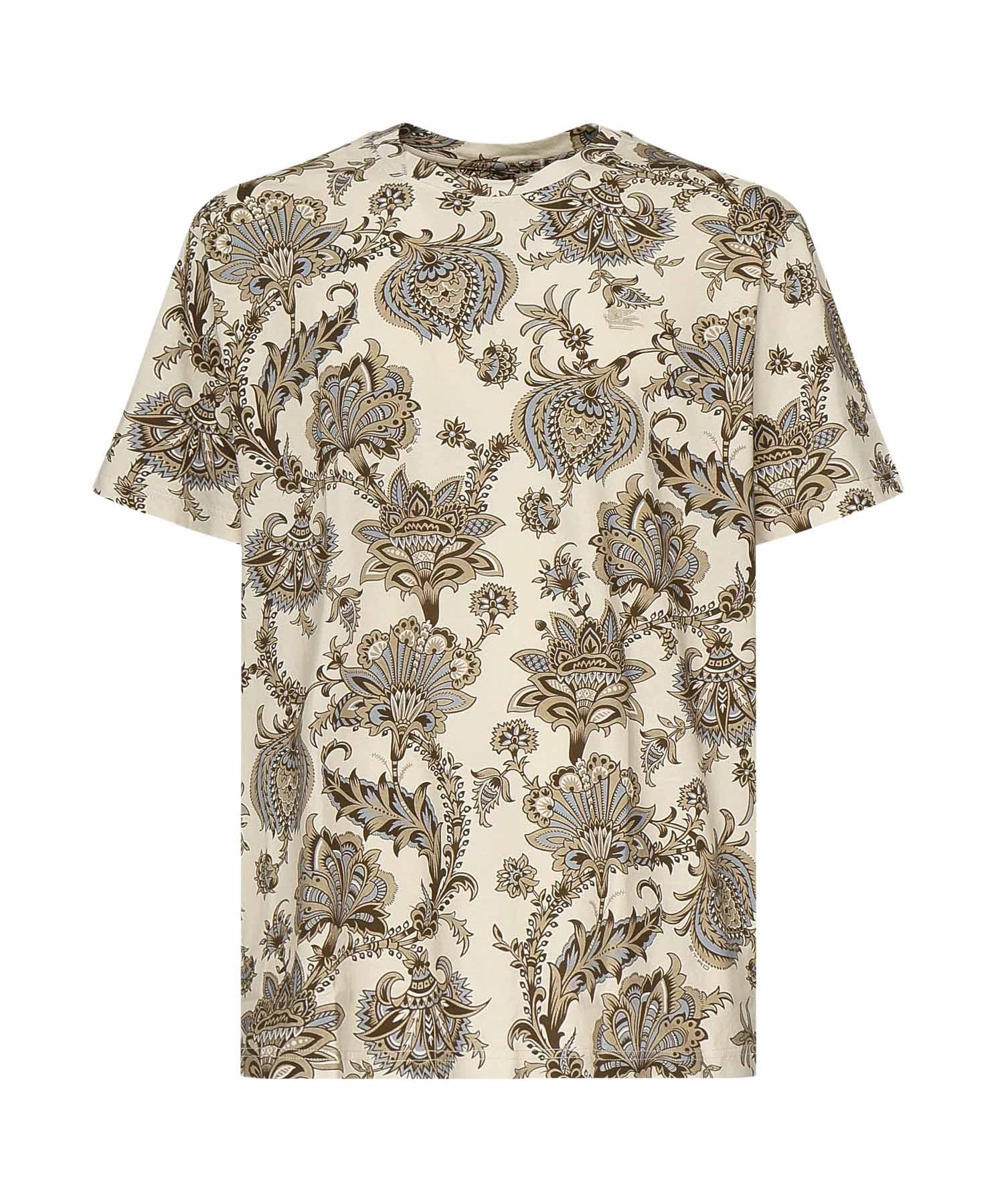 T-shirt con stampa floreale MRMA0002 AK576X0820 ETRO 