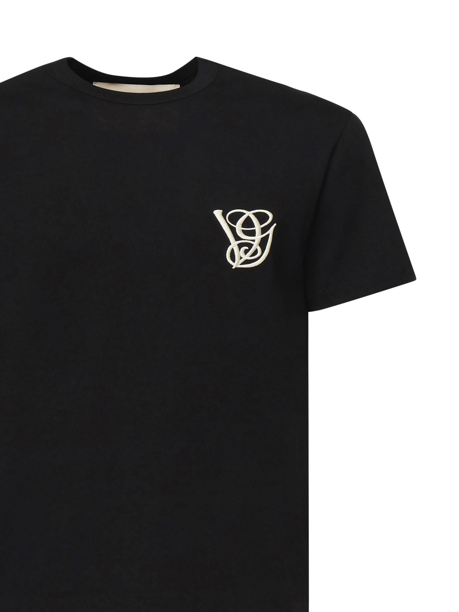 T-shirt con patch VG 7V3MG10V B2W0NO VALENTINO GARAVANI 