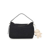 Borsa a spalla Isabella con charm 73BS9D001P ISABELLANERO V° 73 