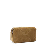 Borsa Love One Mini Slouchy in suede 106244 A0F6L22O PINKO 
