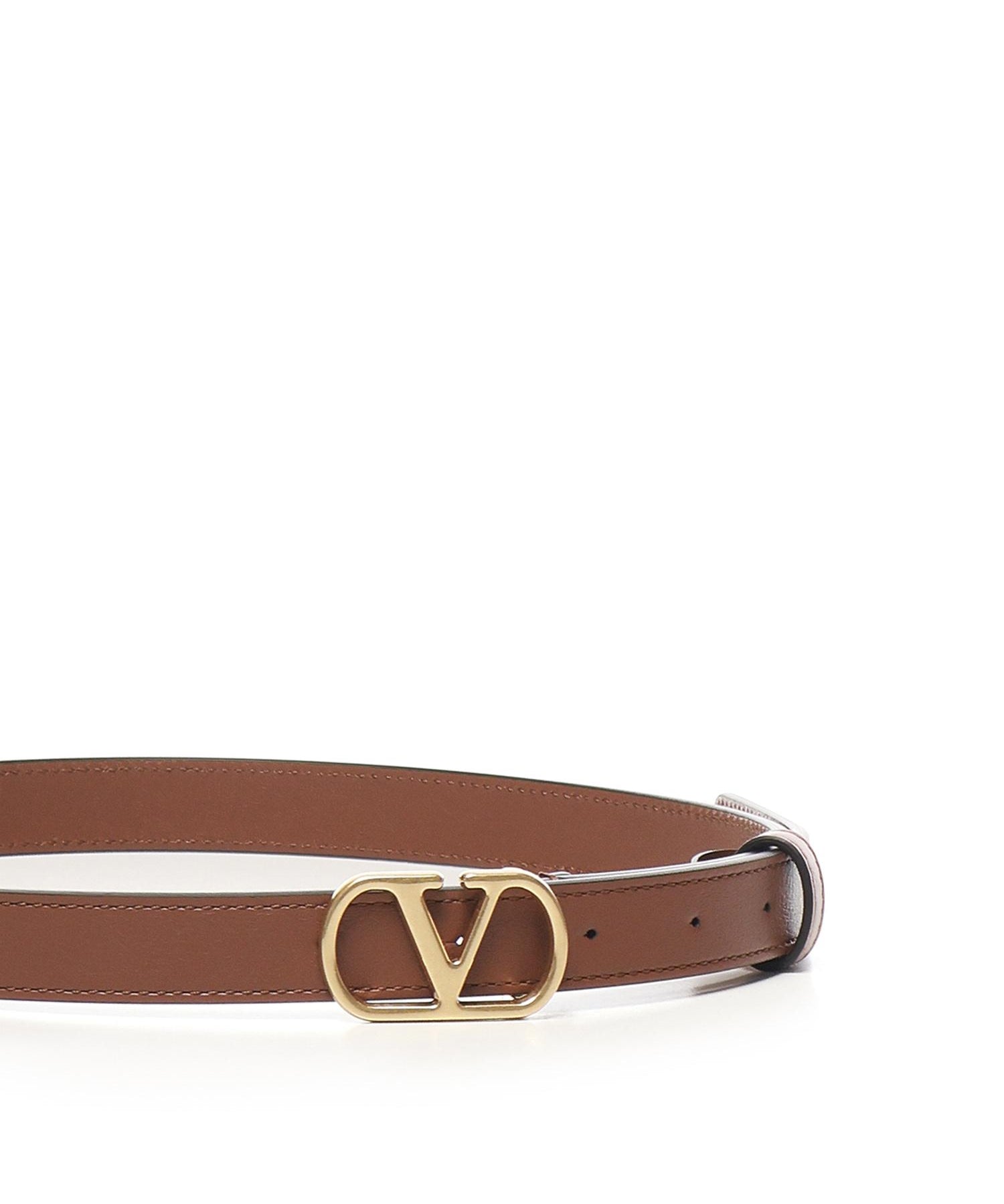 Cintura Vlogo Signature in pelle 7W2T0SM7 IYRWU2 VALENTINO GARAVANI 