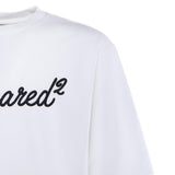 T-shirt in jersey con logo S74GD1524 D20106100 DSQUARED2 
