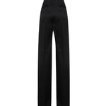 Pantaloni in sartin mireille 803599 Y013G1000 SAINT LAURENT 