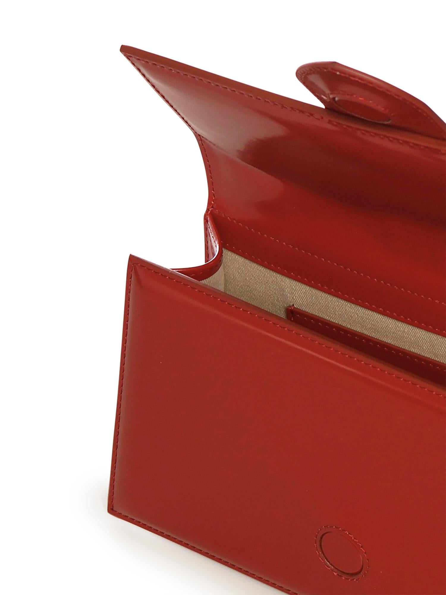 Borsa Le Grand Bambino in pelle verniciata BAW00007AC18A01 470 JACQUEMUS 