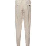Pantalone jogger in lino<BR/> K75PANB21TET0K002 02 ELEVENTY 