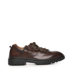 Scarpe stringate in pelle 68004 TABACCO ALEXANDER HOTTO 