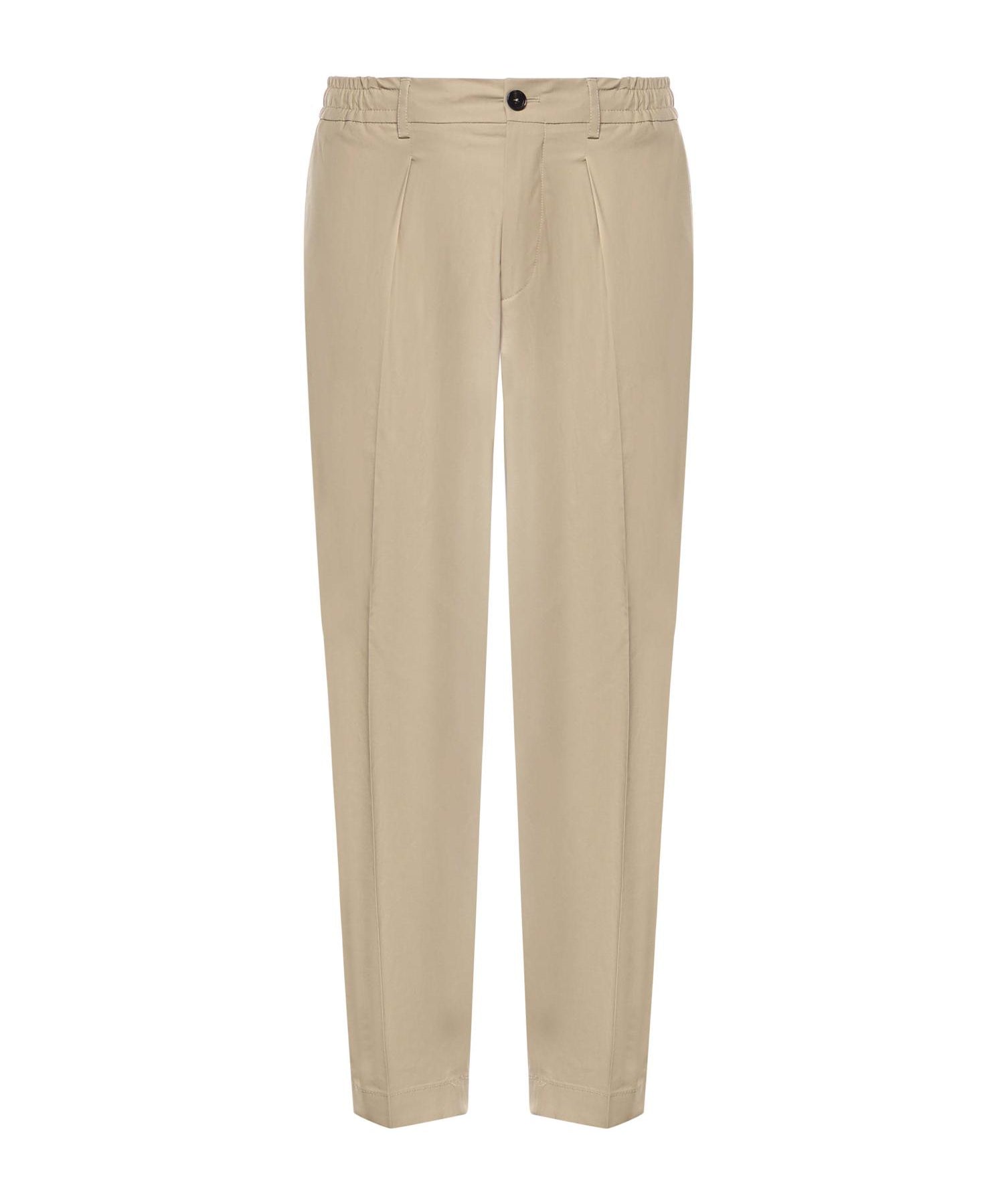 Pantaloni Dominique in cotone stretch DOMINIQUE STSCNOCCIOLA BE ABLE 