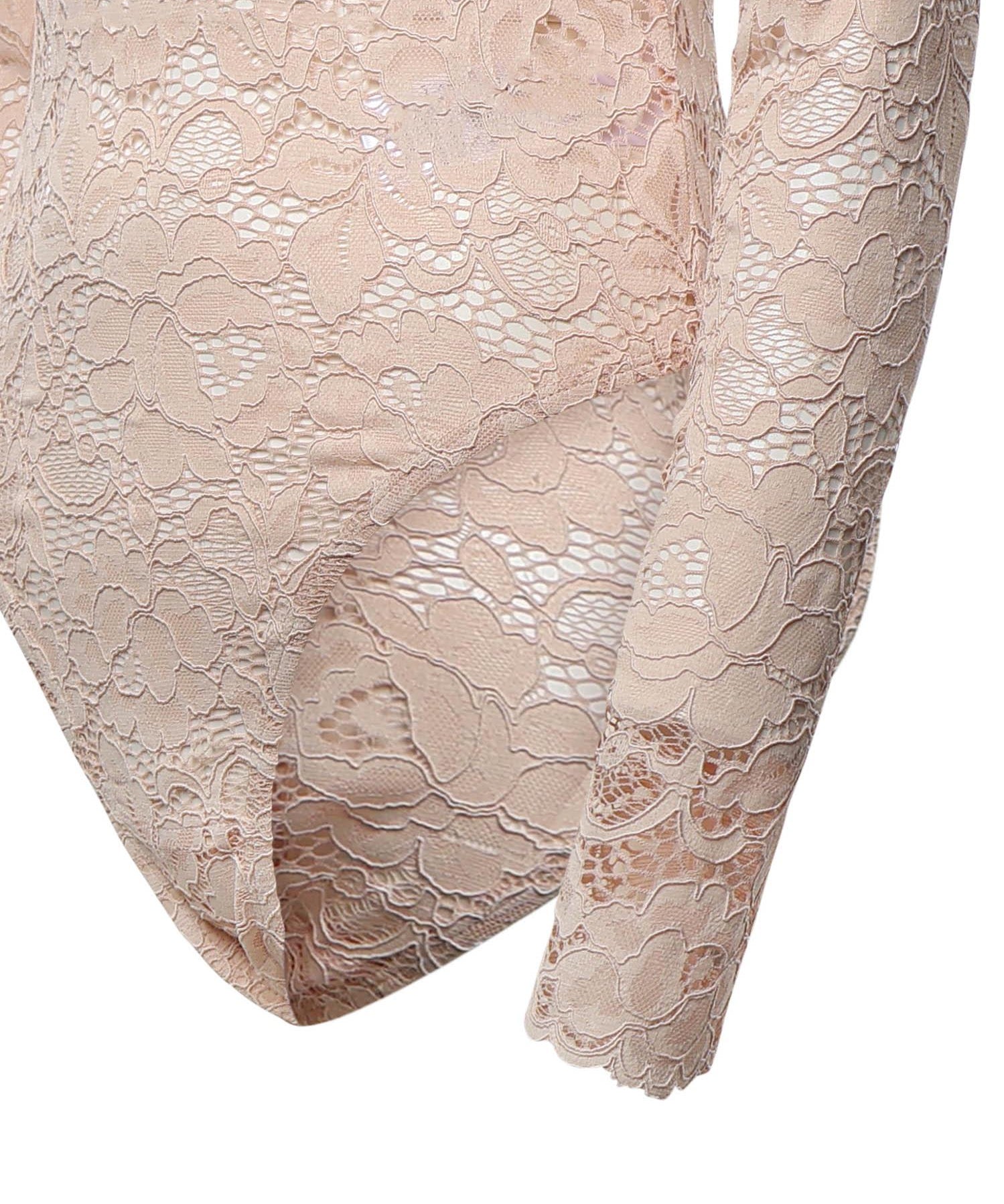 Body in pizzo floreale PF26138BS BG SELF-PORTRAIT 
