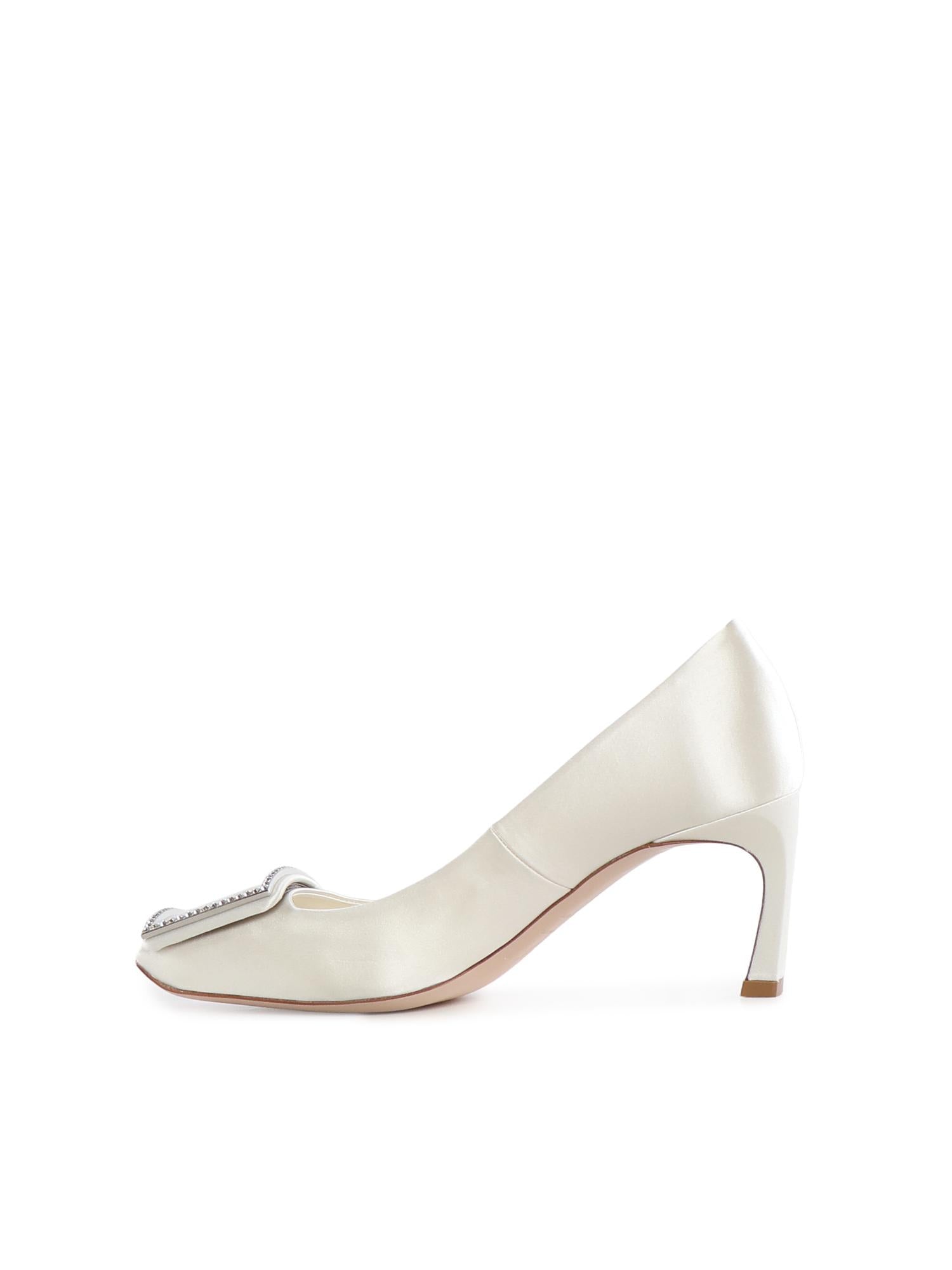 Décolletés Trompette in raso RVW40044010RS0 C001 ROGER VIVIER 