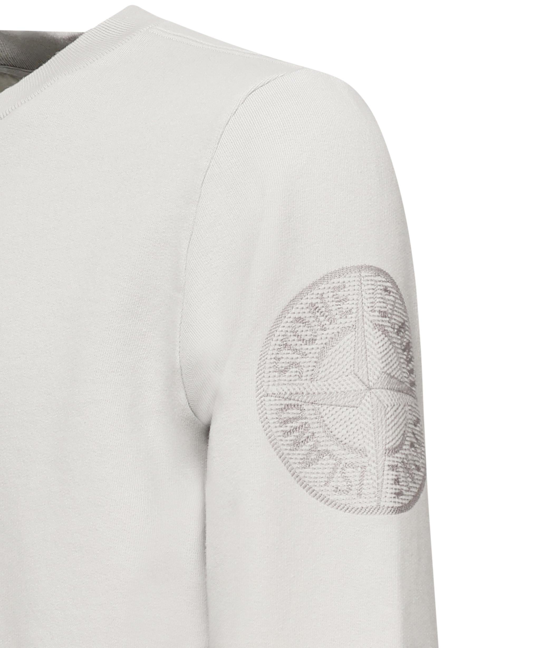 Felpa girocollo con ricamo Compass<BR/> K1S156100026 S0122V0061 STONE ISLAND 