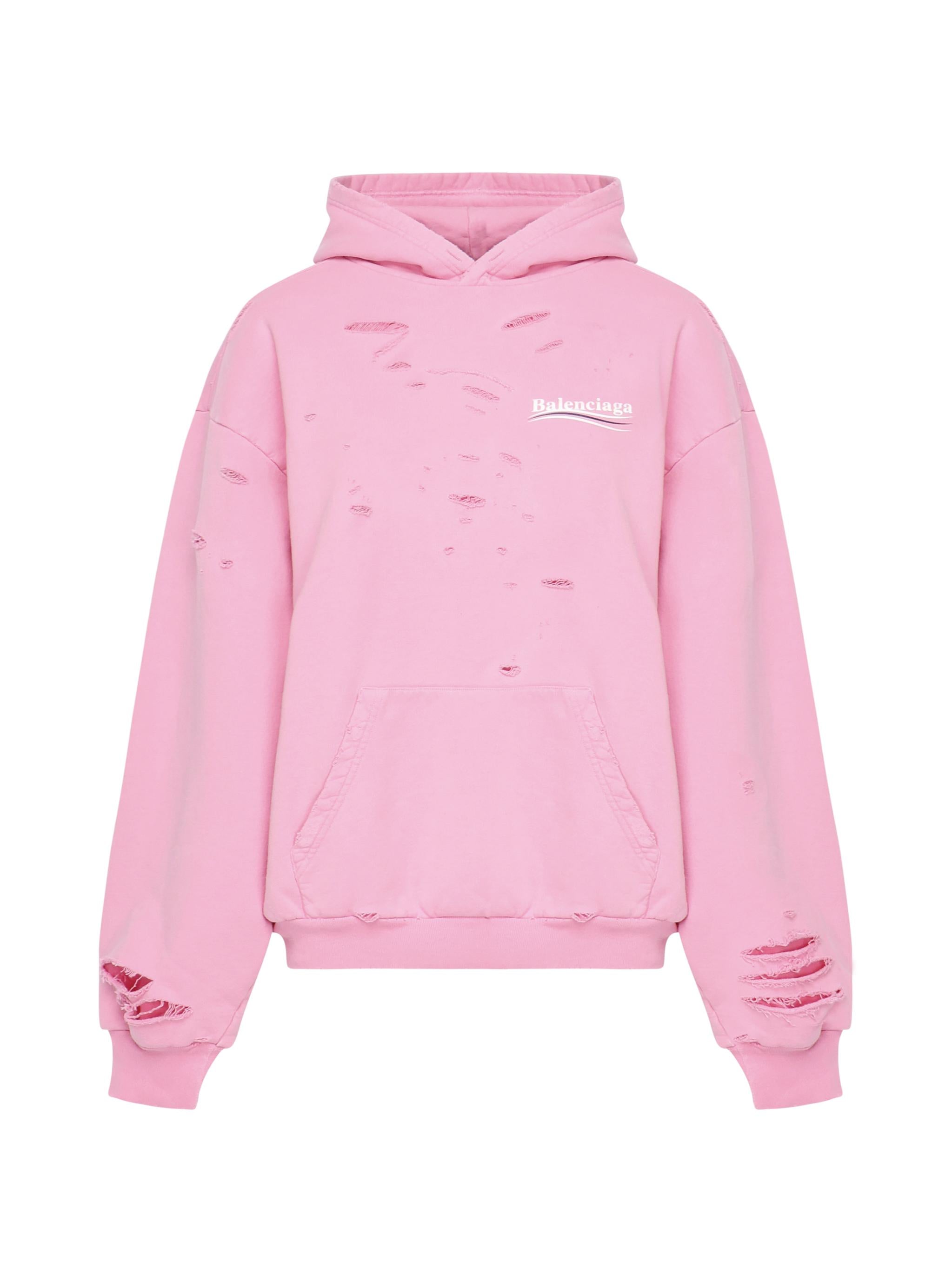 Felpa oversize in cotone 818557 TRVP99770 BALENCIAGA 