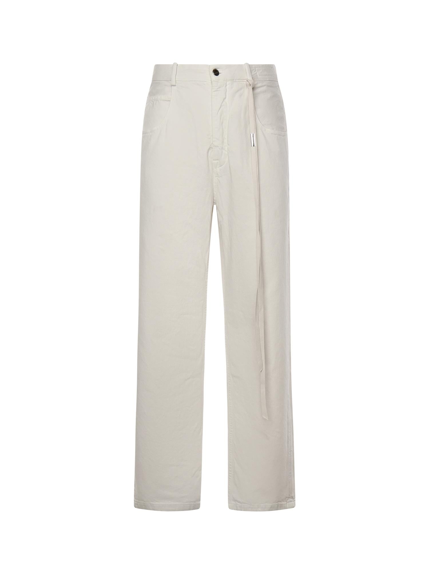 Pantaloni Ronald in cotone B0010309 FA038003 ANN DEMEULEMEESTER 