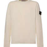 Maglione in cotone e nylon con logo<BR/> L1S155100052 S00B0V0093 STONE ISLAND 