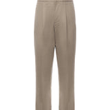 Pantaloni in cotone con pinces PT005V2 BEI BONSAI 