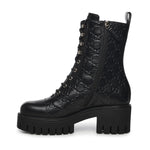 Stivaletto stringato in pelle GG 840739 AAE5Q1000 GUCCI 