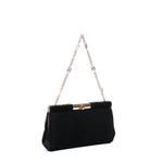 Borsa a spalla Marlene media in velluto BB7620 A419580999 DOLCE & GABBANA 
