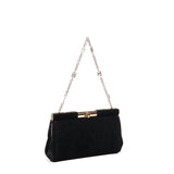 Borsa a spalla Marlene media in velluto BB7620 A419580999 DOLCE & GABBANA 