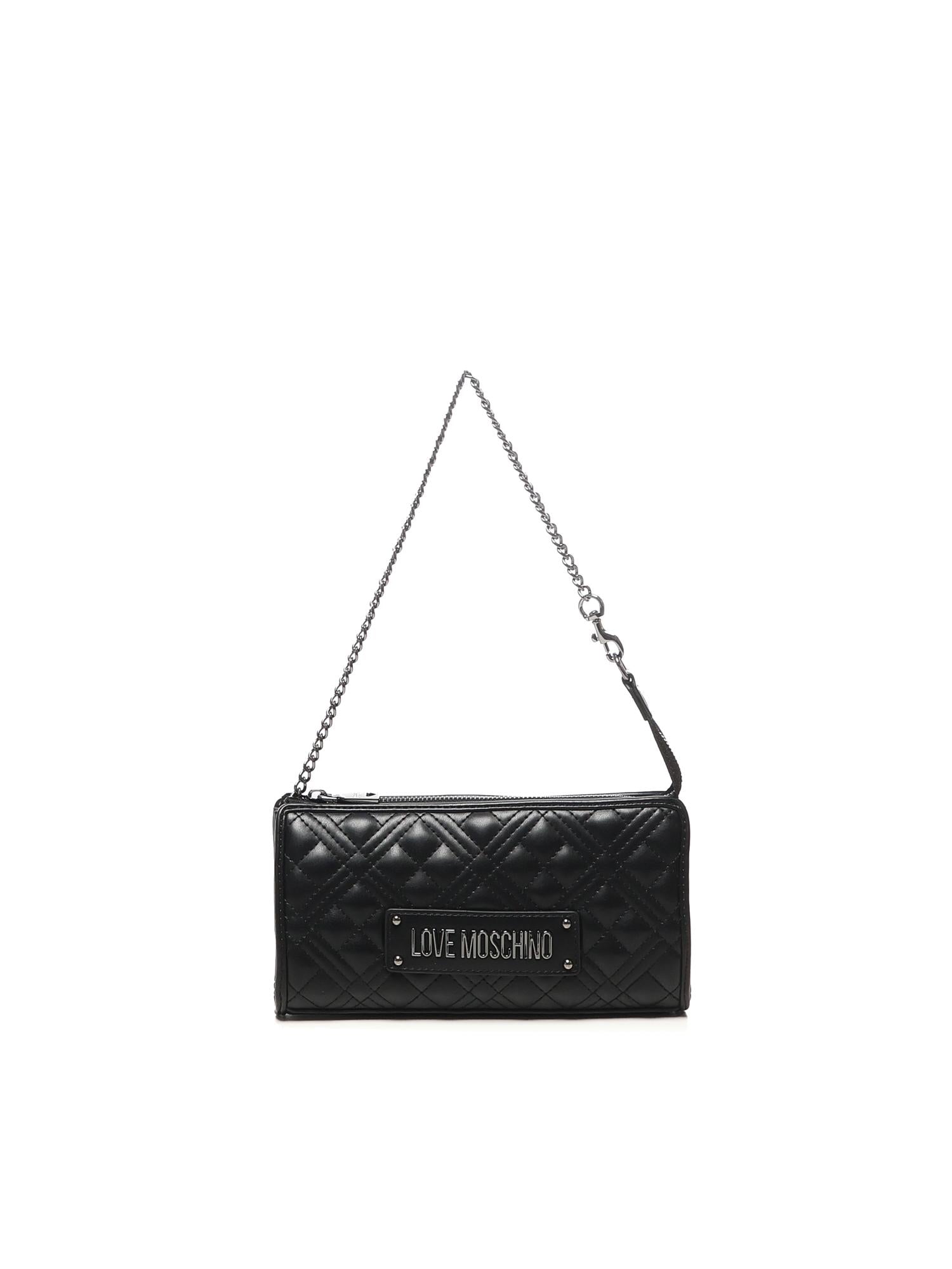 Borsa a spalla con logo JC4011PP1LLA0 00A LOVE MOSCHINO 