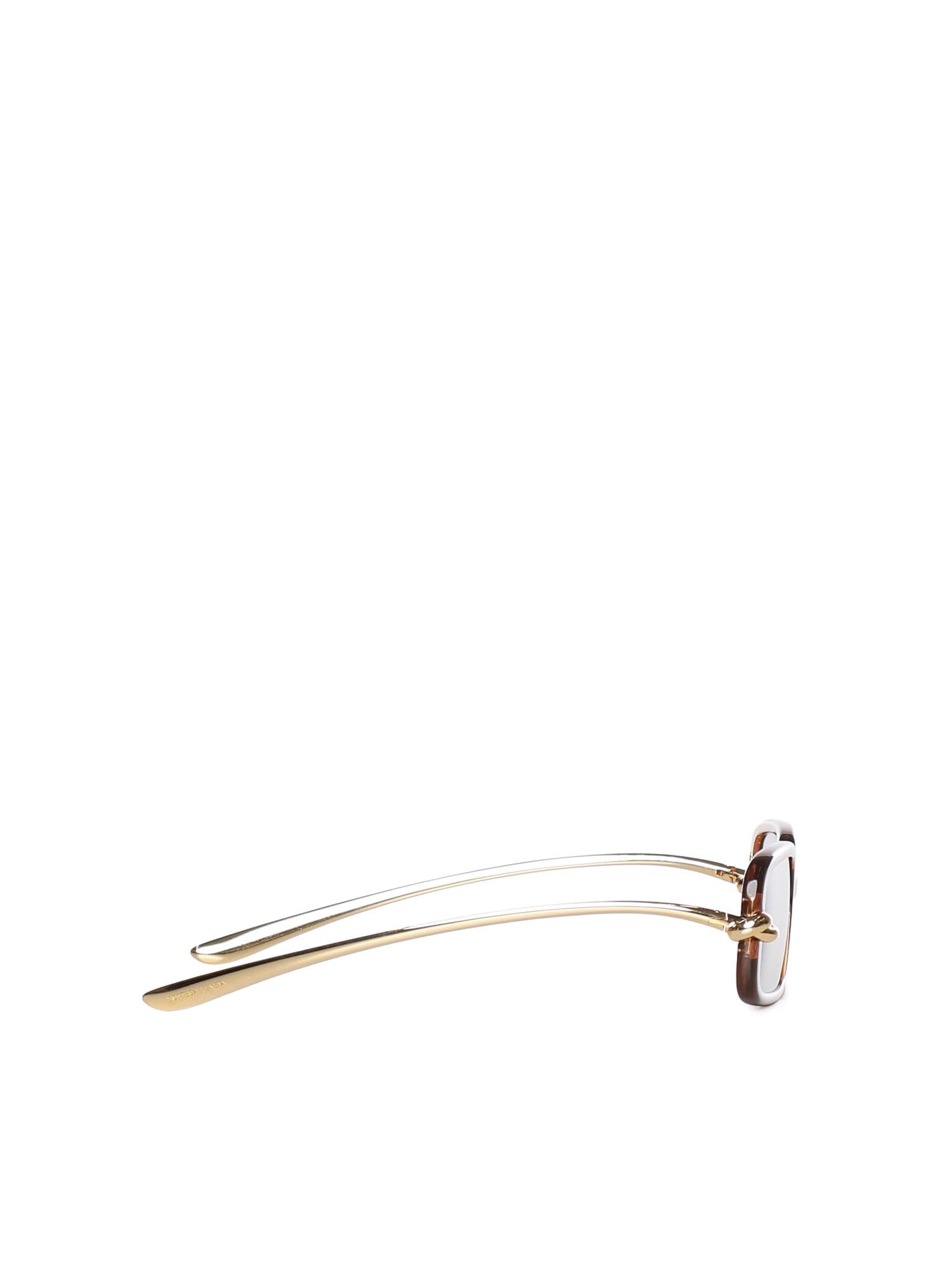 Occhiali da sole rettangolari Knot 861357 VBL802002 BOTTEGA VENETA 