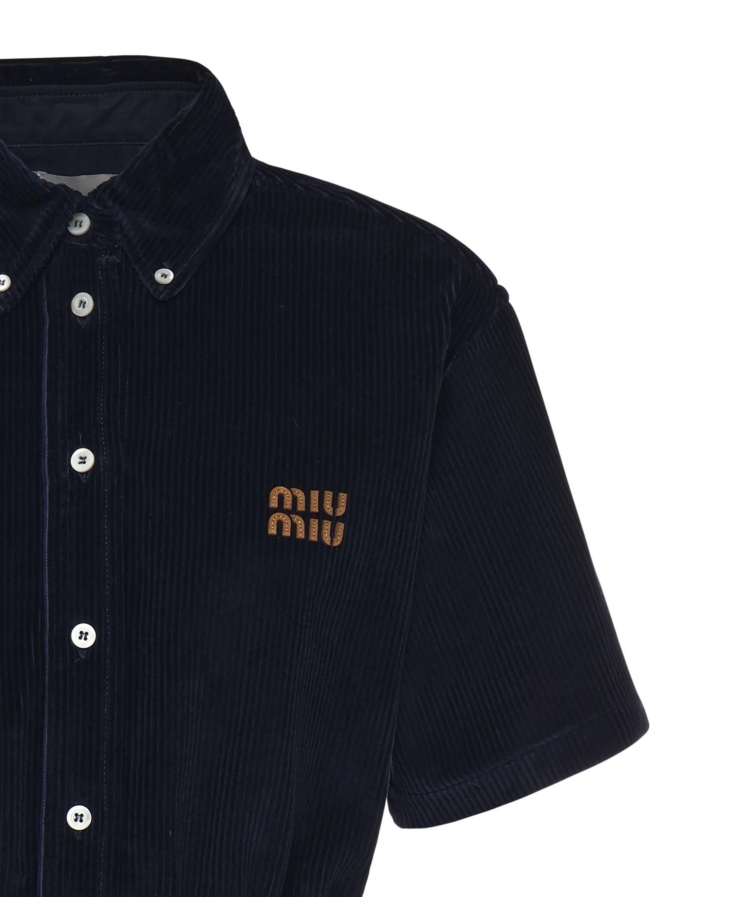 Abito in velluto a coste MF6133 18SZF0008 MIU MIU 