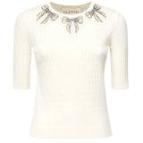 Top in cotone ricamato 7B3KC66C 9EGA03 VALENTINO GARAVANI 
