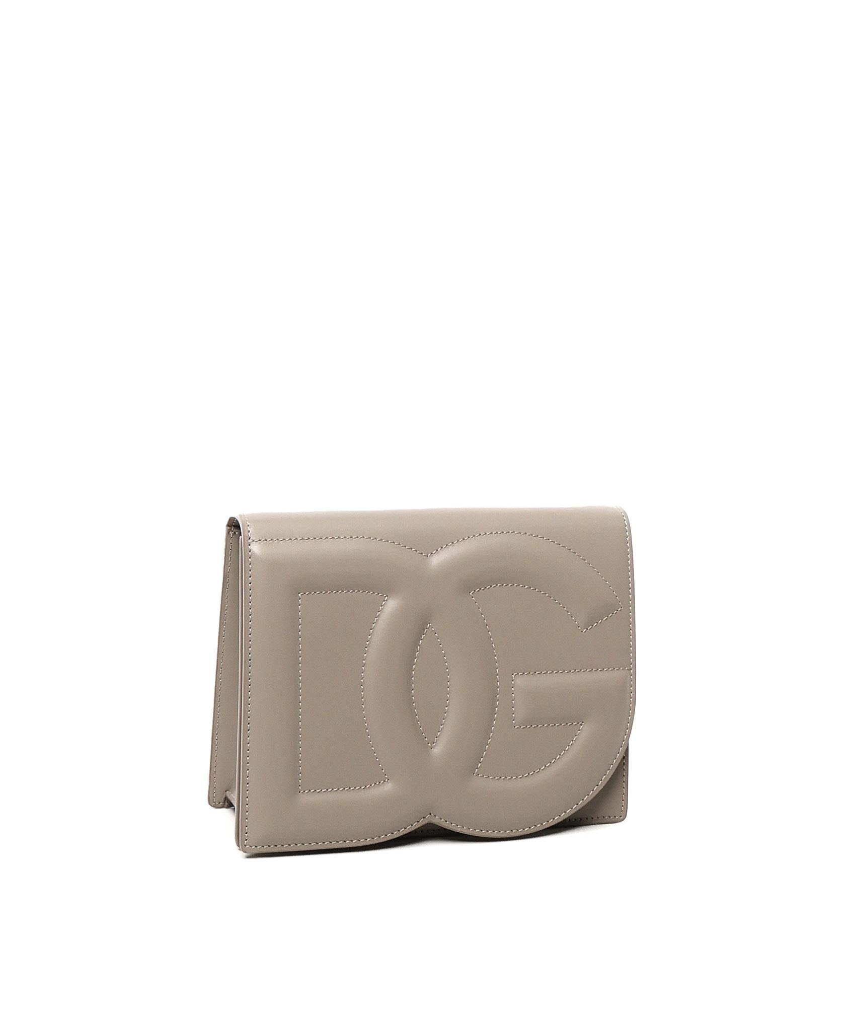 DG logo bag a tracolla in pelle BB7287 AW5768I399 DOLCE & GABBANA 