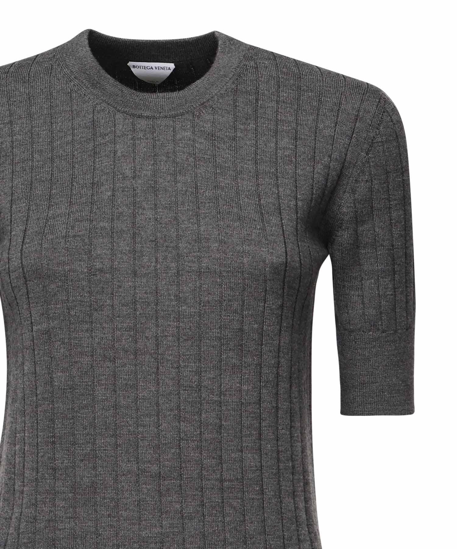 Maglia in lana a coste 835467 V5L701370 BOTTEGA VENETA 