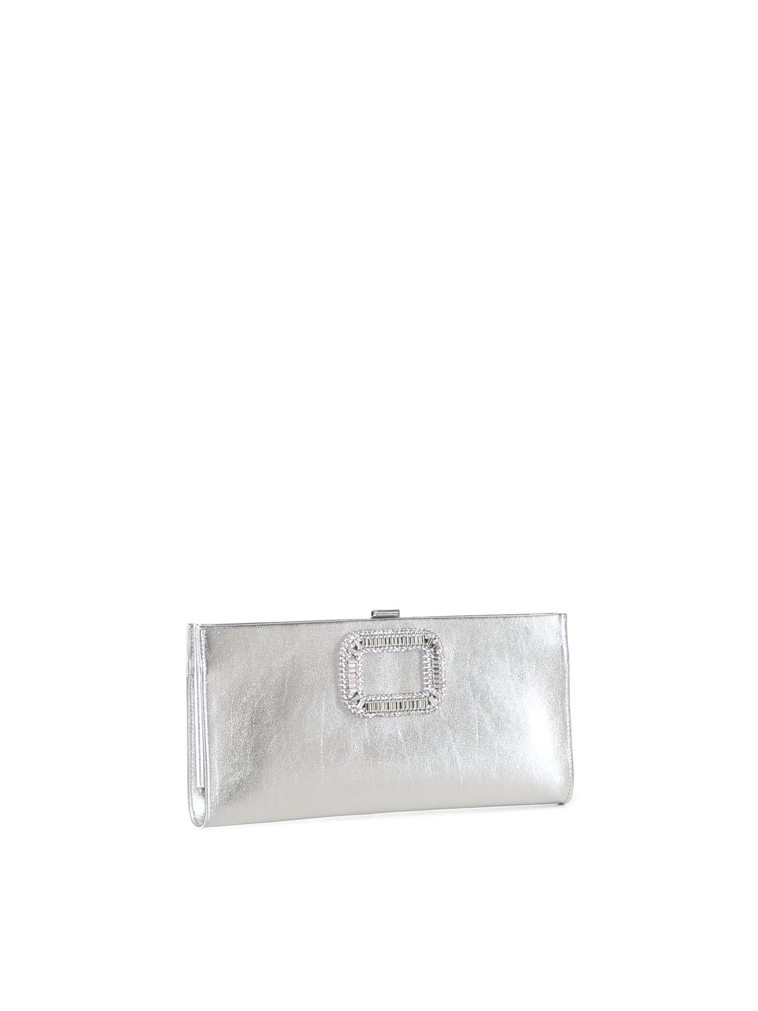 Pochette Pilgrim in pelle RBWABDD0220L4Q B200 ROGER VIVIER 