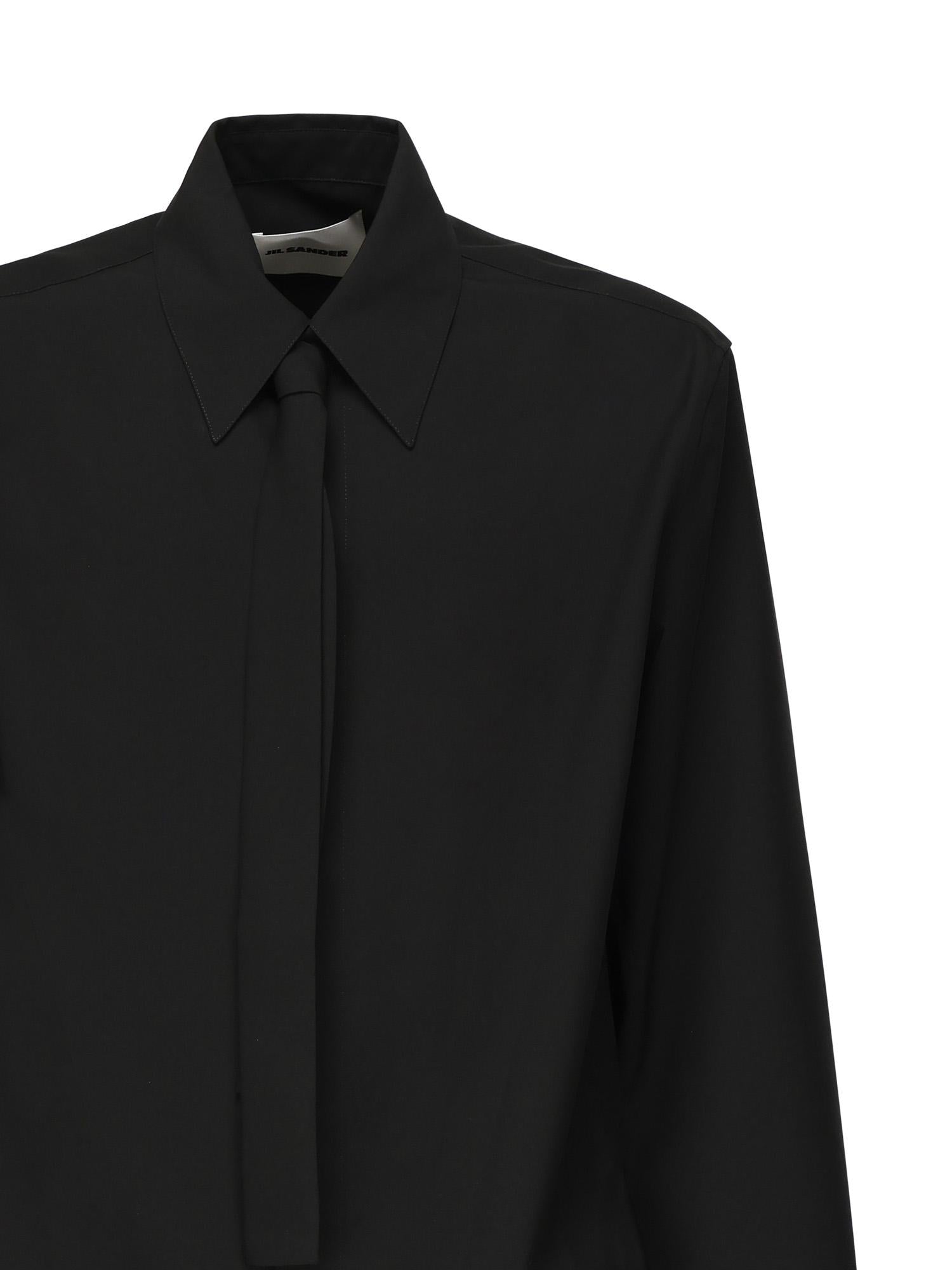 Camicia con cravatta J22DL0321 J40249001 JIL SANDER 