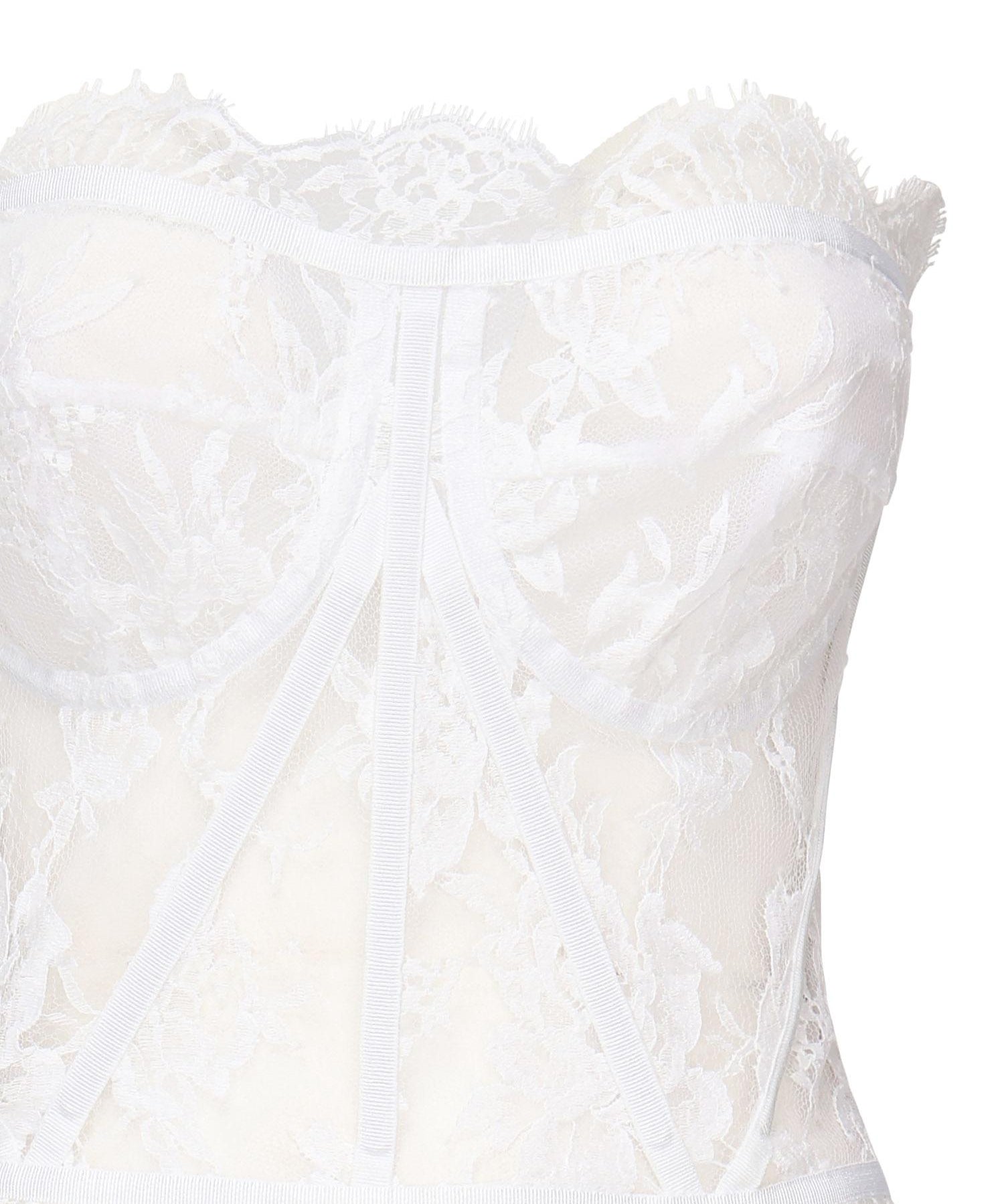 Top bustier in pizzo F72X4T HLMQJW0800 DOLCE & GABBANA 