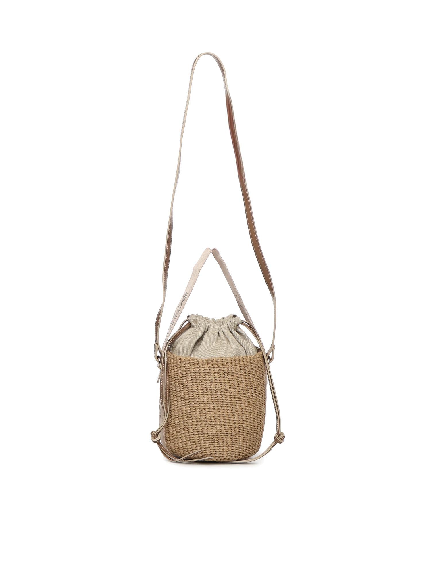 Borsa cesto piccola Woody CHC23AS381 L18 CHLOÉ 