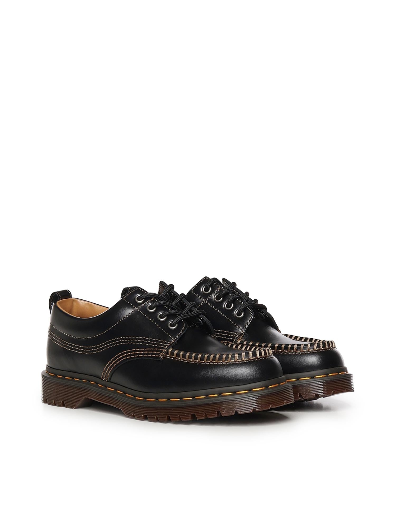 Stringate Lowell Moc Toe in pelle 31816001  DR. MARTENS 