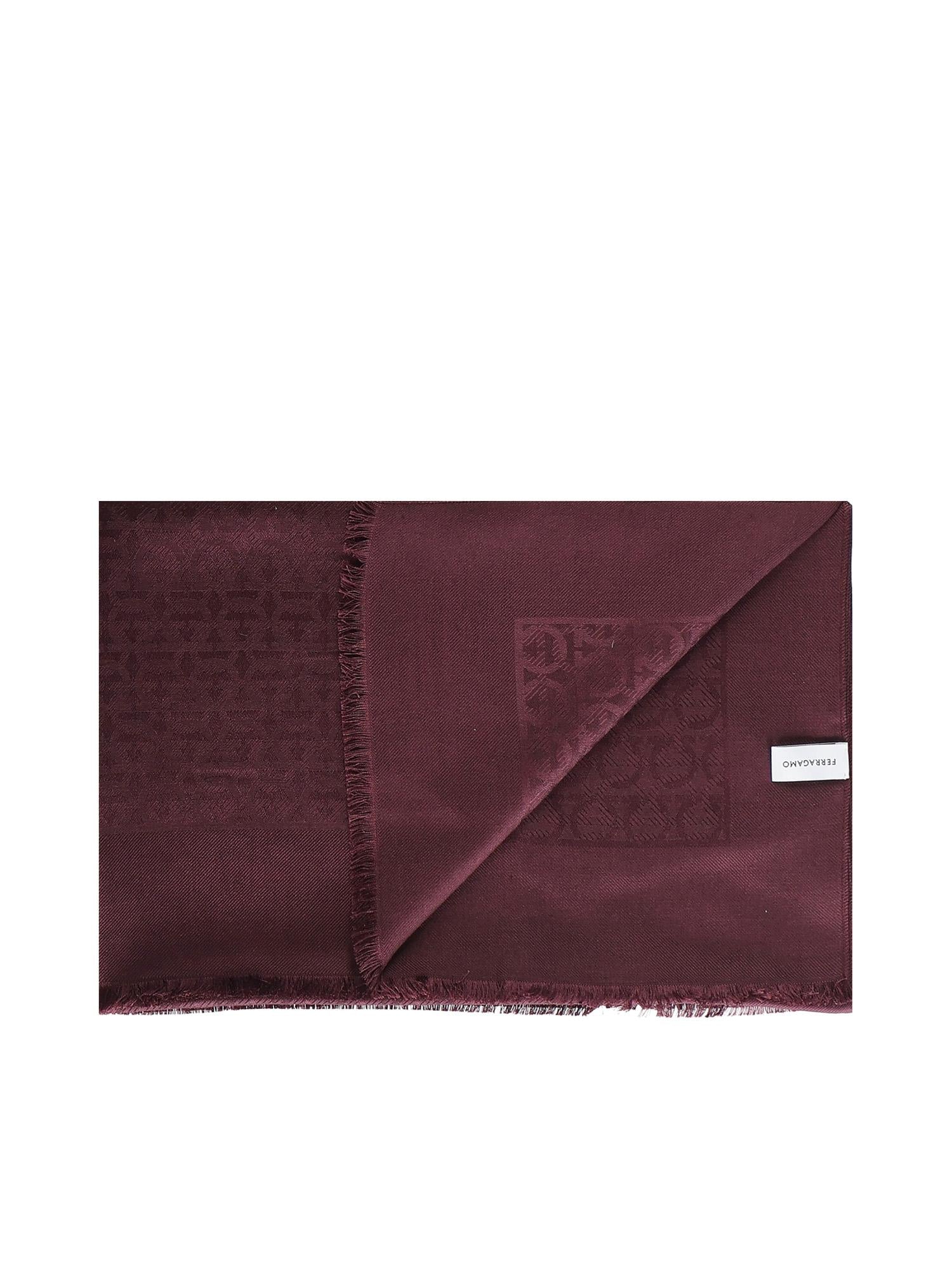 Stola in lana e seta 327987 791130065 FERRAGAMO 