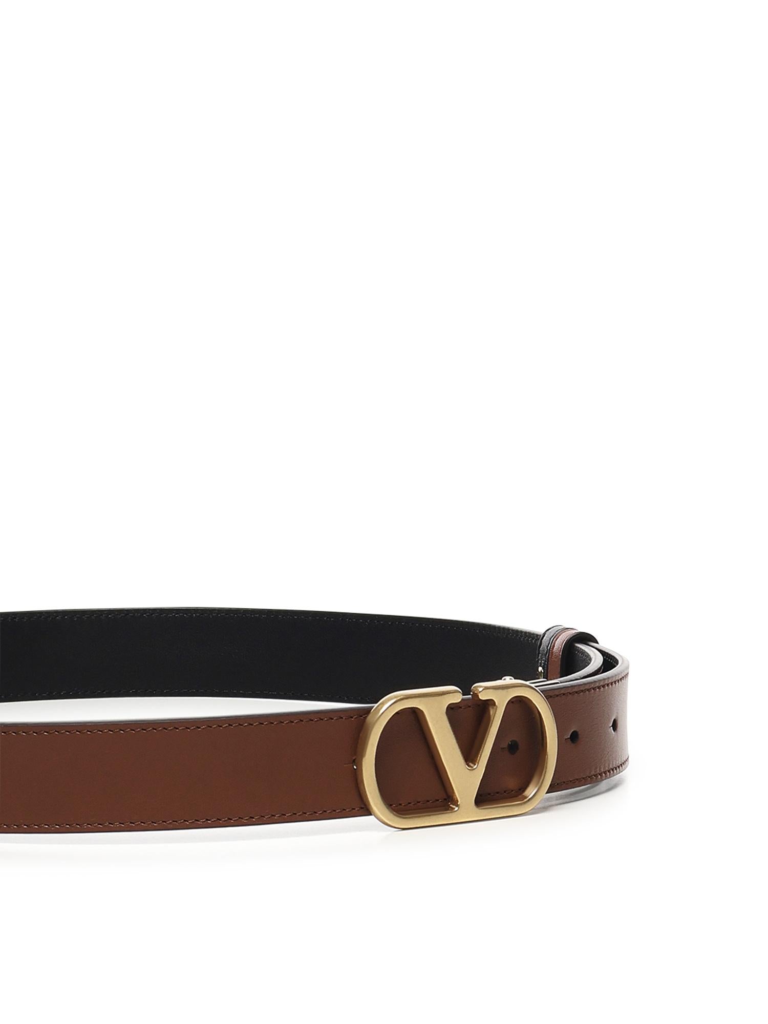 Cintura reversibile Vlogo Signature in pelle 7Y2T0SQ3 IYRDRN VALENTINO GARAVANI 