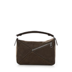 Borsa Featherlight Puzzle piccola in nabuk A510PLSX03 6423 LOEWE 