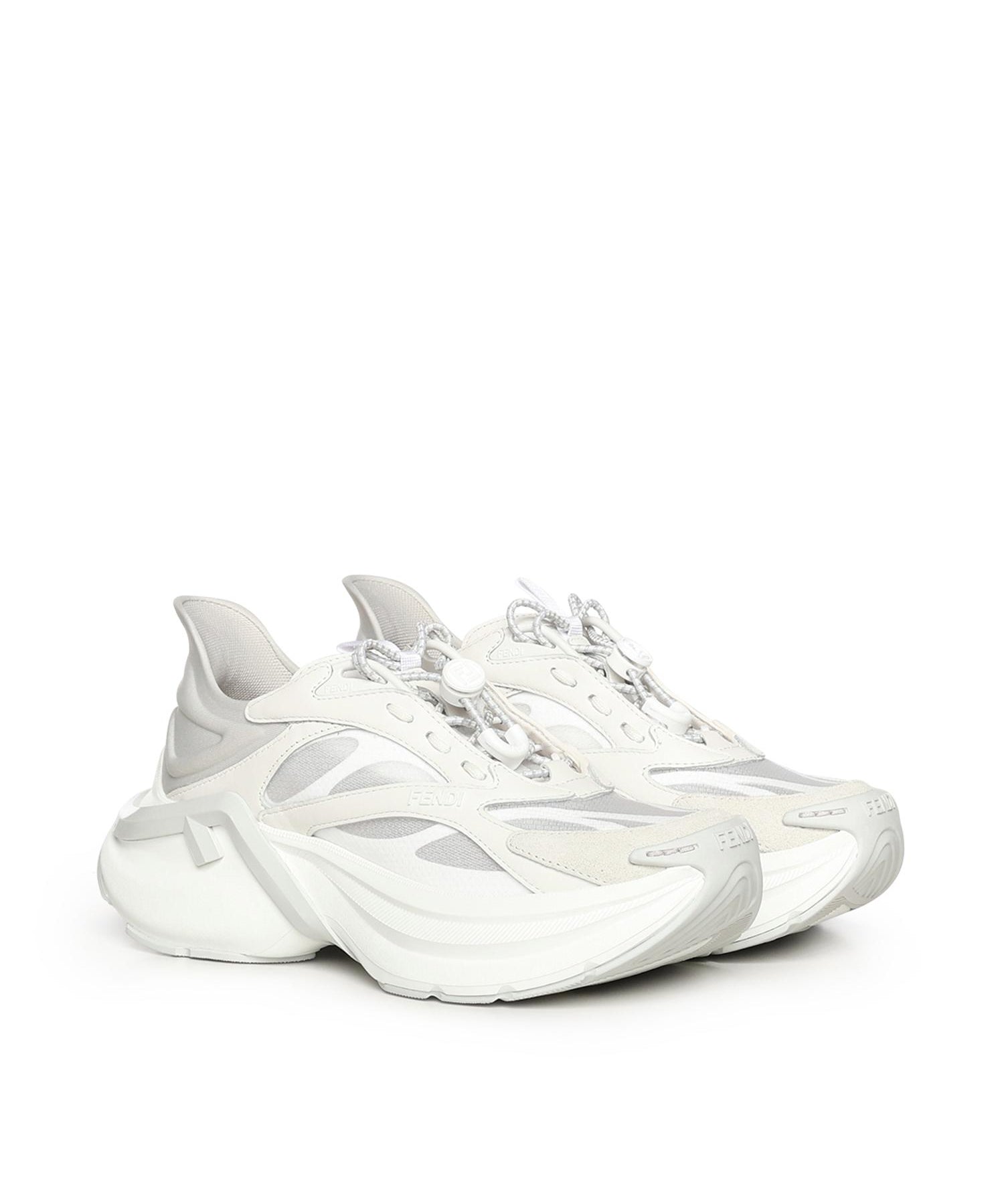 Sneaker Fendi F-Light in mesh e pelle 8E8887 AYFPF1V80 FENDI 
