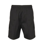 Shorts Cargo in misto lino e cotone MASTYF -NERO GIULIANO GALIANO 