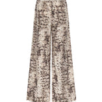 Pantaloni ampi con stampa snake 106963 A3B1CZ9 PINKO 