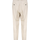 Pantalone sartoriale in lino DOMINIQUE 24S-LLAPNATURALE BE ABLE 