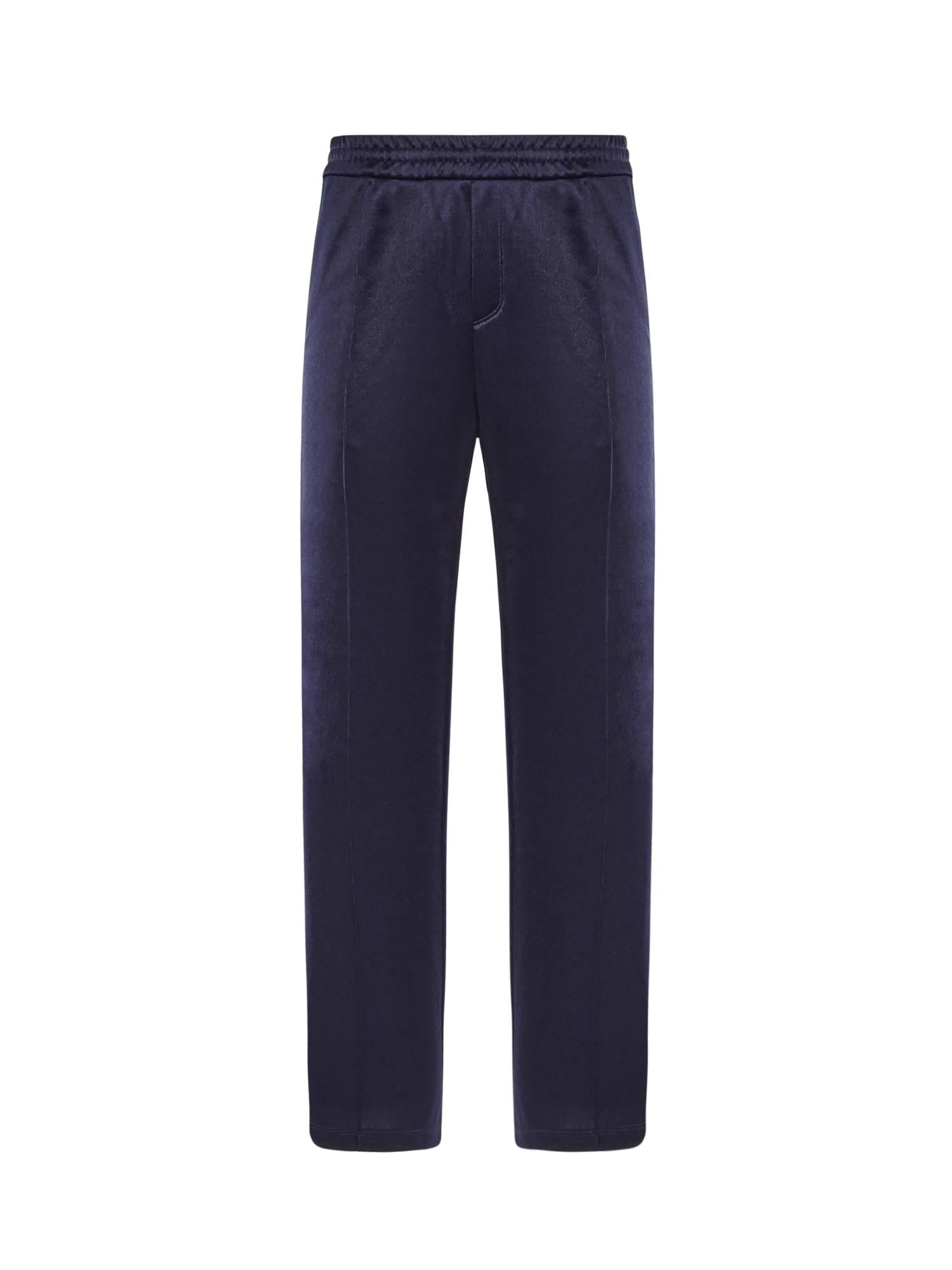 Pantaloni in acetato con patch Vlogo 8V3MD05N BBPBLB VALENTINO GARAVANI 
