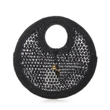 Borsa Le Petit Rond Spiaggia in rafia BAW00420AW00513 990 JACQUEMUS 